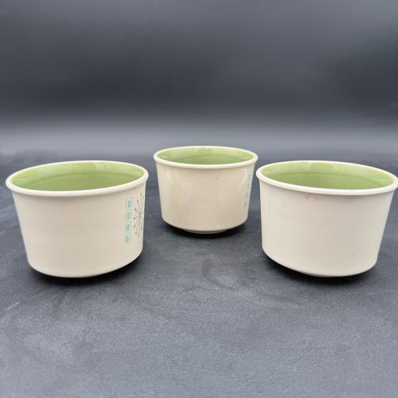 Vintage Mugs Cathay by Taylor Smith Taylor MCM Atomic Set of 3 - Picture 4 of 9